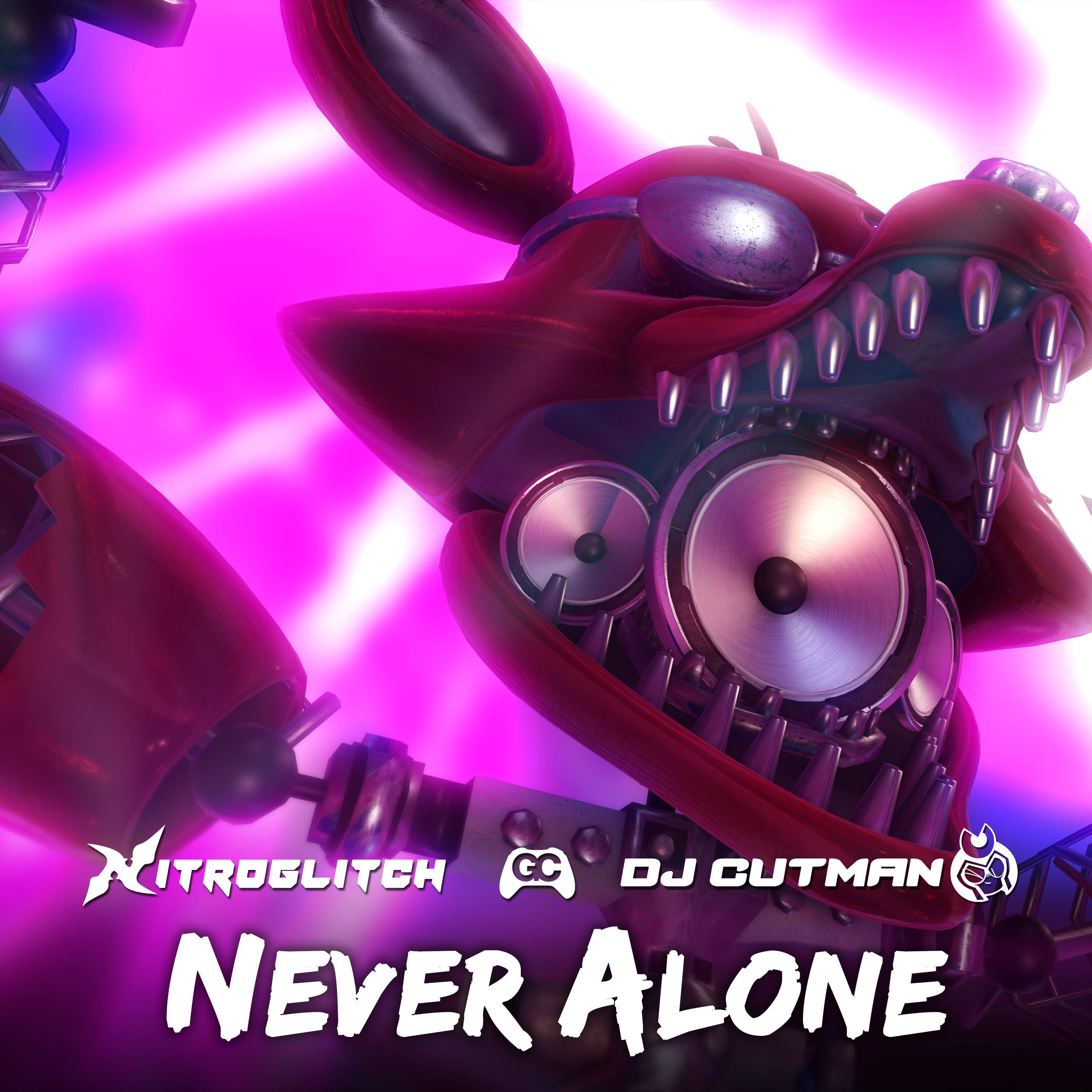 Never be alone remix. Nitroglitch. DJ CUTMAN. Never Alone игра. Never Alone игра обложка.