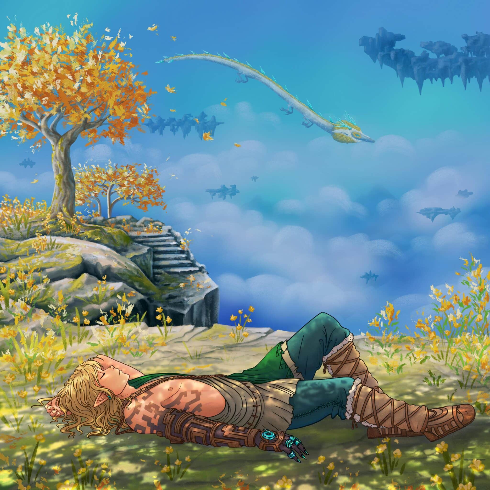 Zelda & Sleep 3 artwork