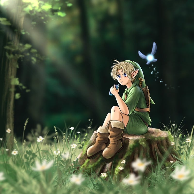 Zelda & Sleep: Ocarina of Time artwork