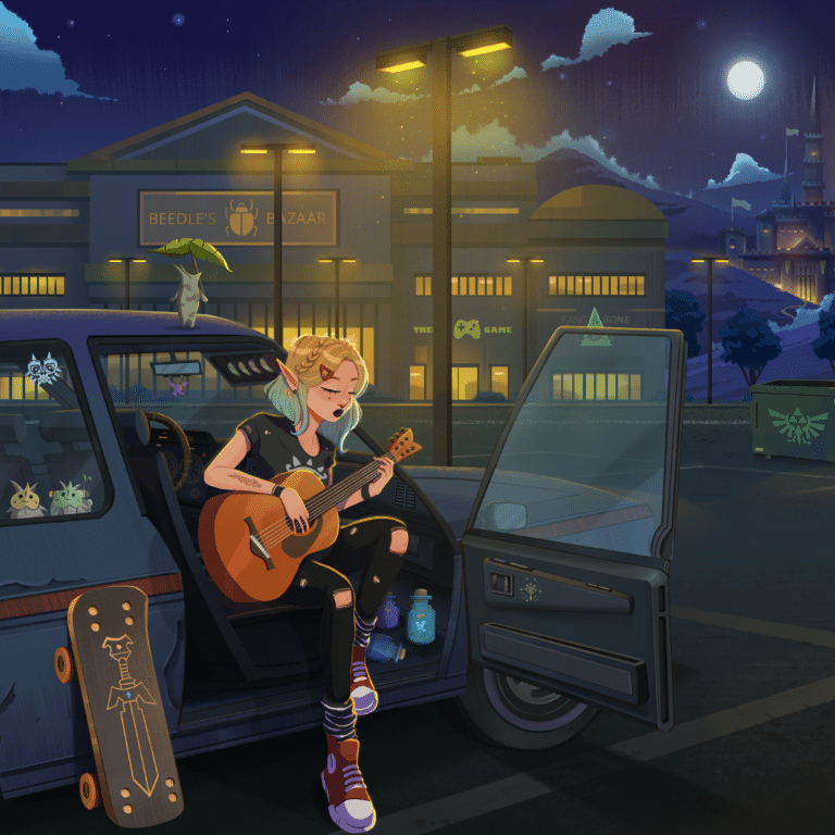 Album art for Zelda's Midwest Emo Mixtape