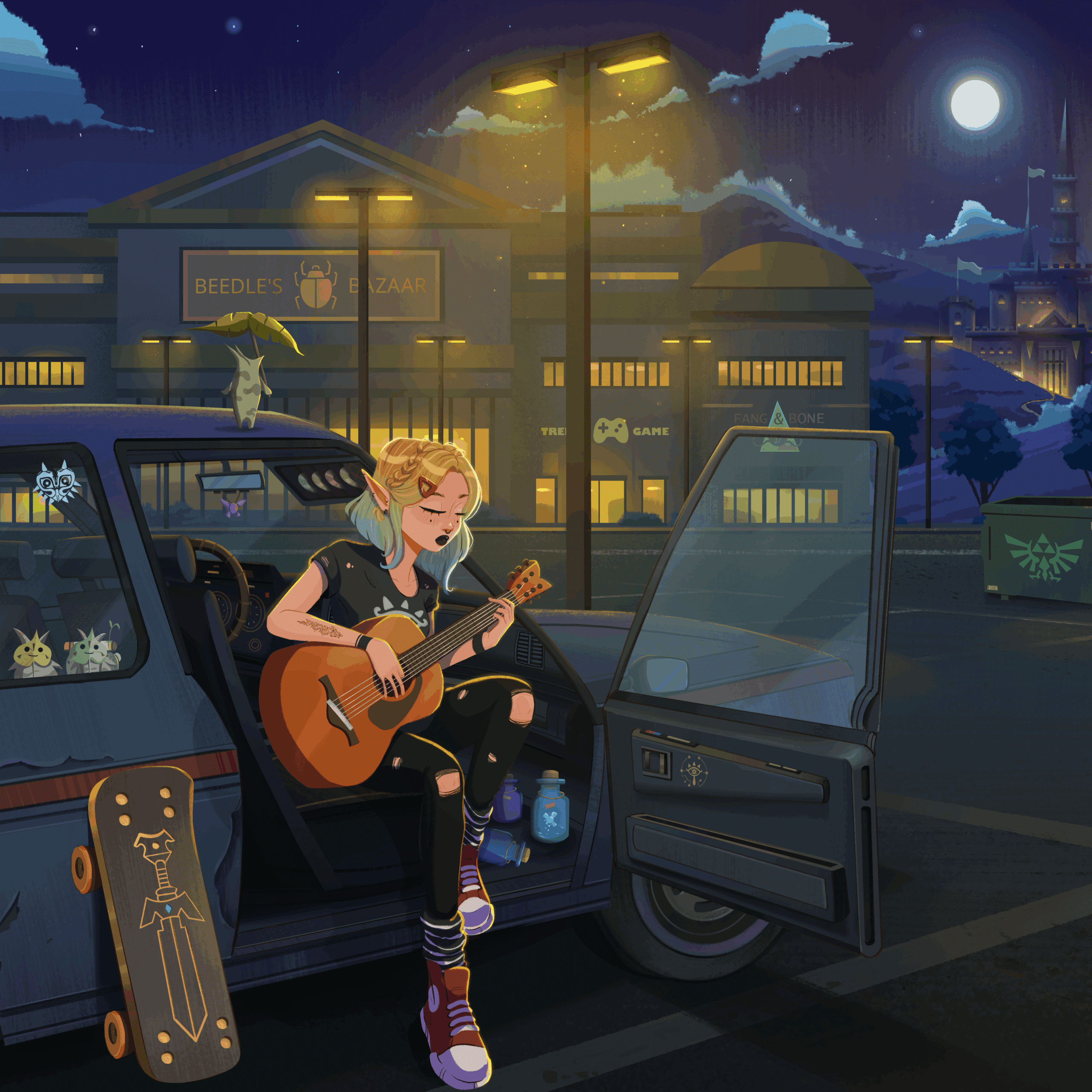 Album art for Zelda's Midwest Emo Mixtape