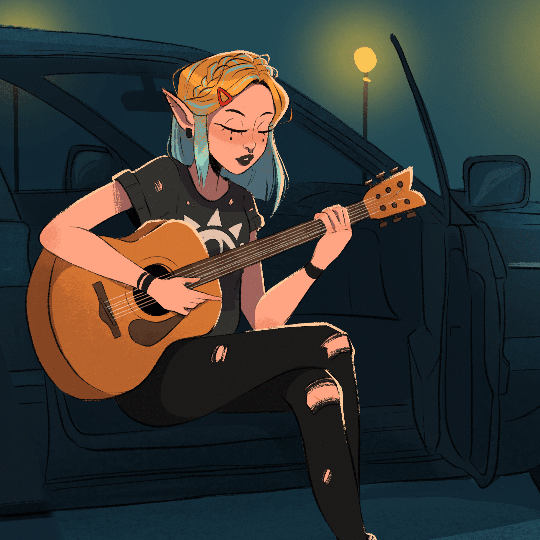 Album art for Zelda Emo - Lost Woods (Saria's Song)