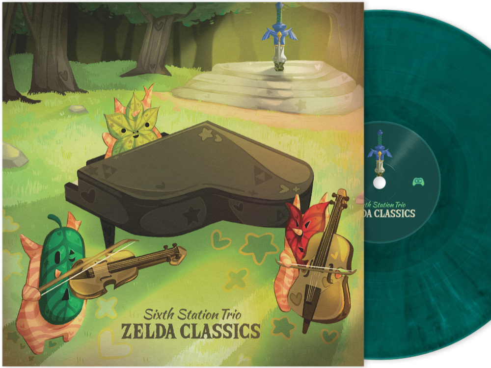 Sixth Station Trio 3 Zelda Classics vinyl record